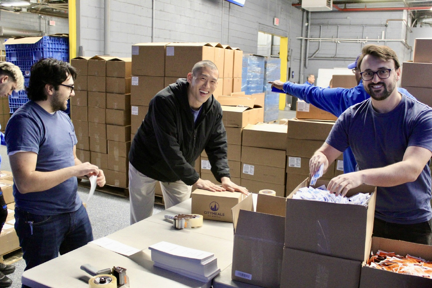 Bright Power team members making an impact-and having fun!- through volunteer service.

