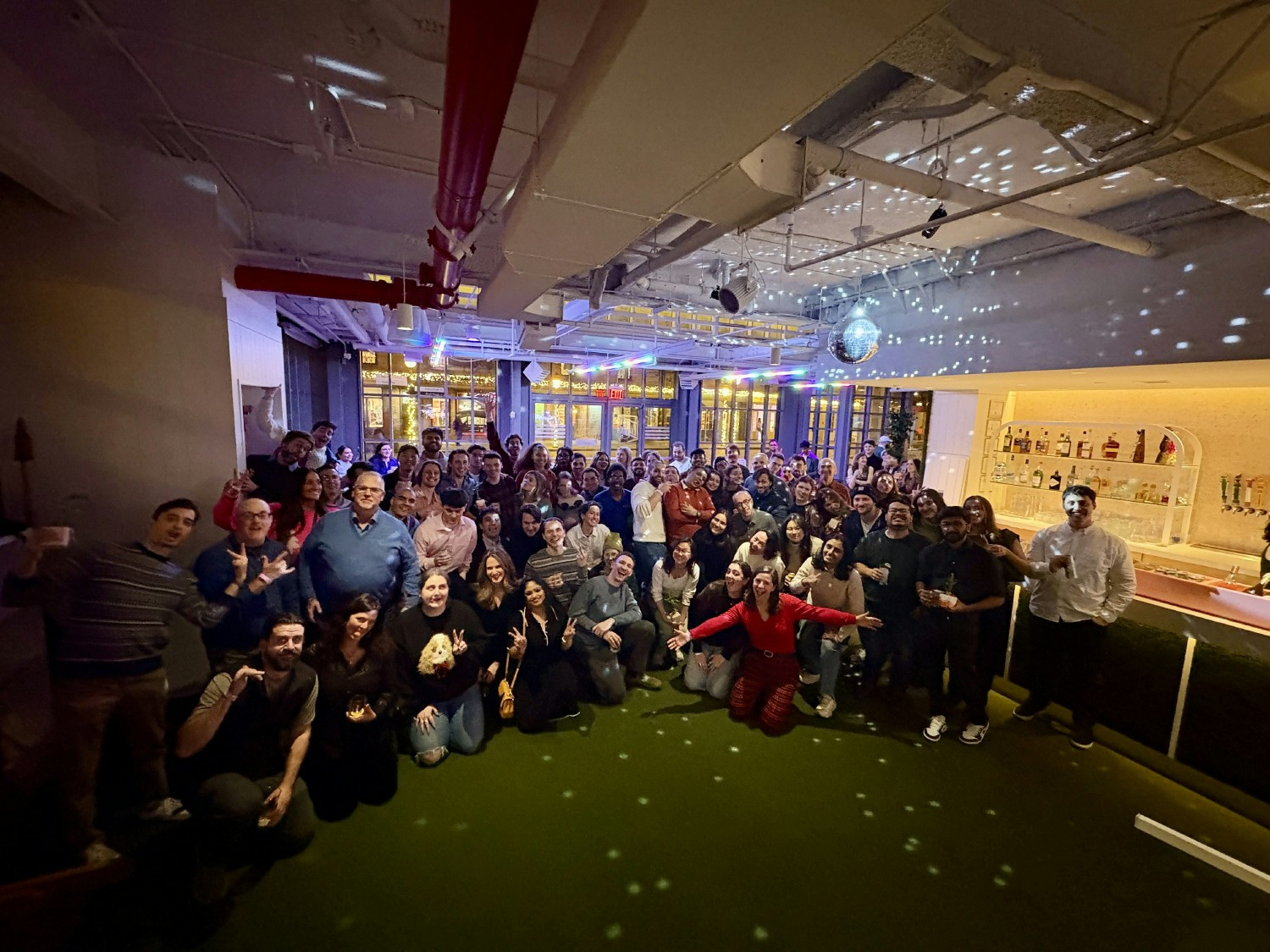 Bright Power employees gathering for an evening of celebration, connection, and community at our annual holiday party.
