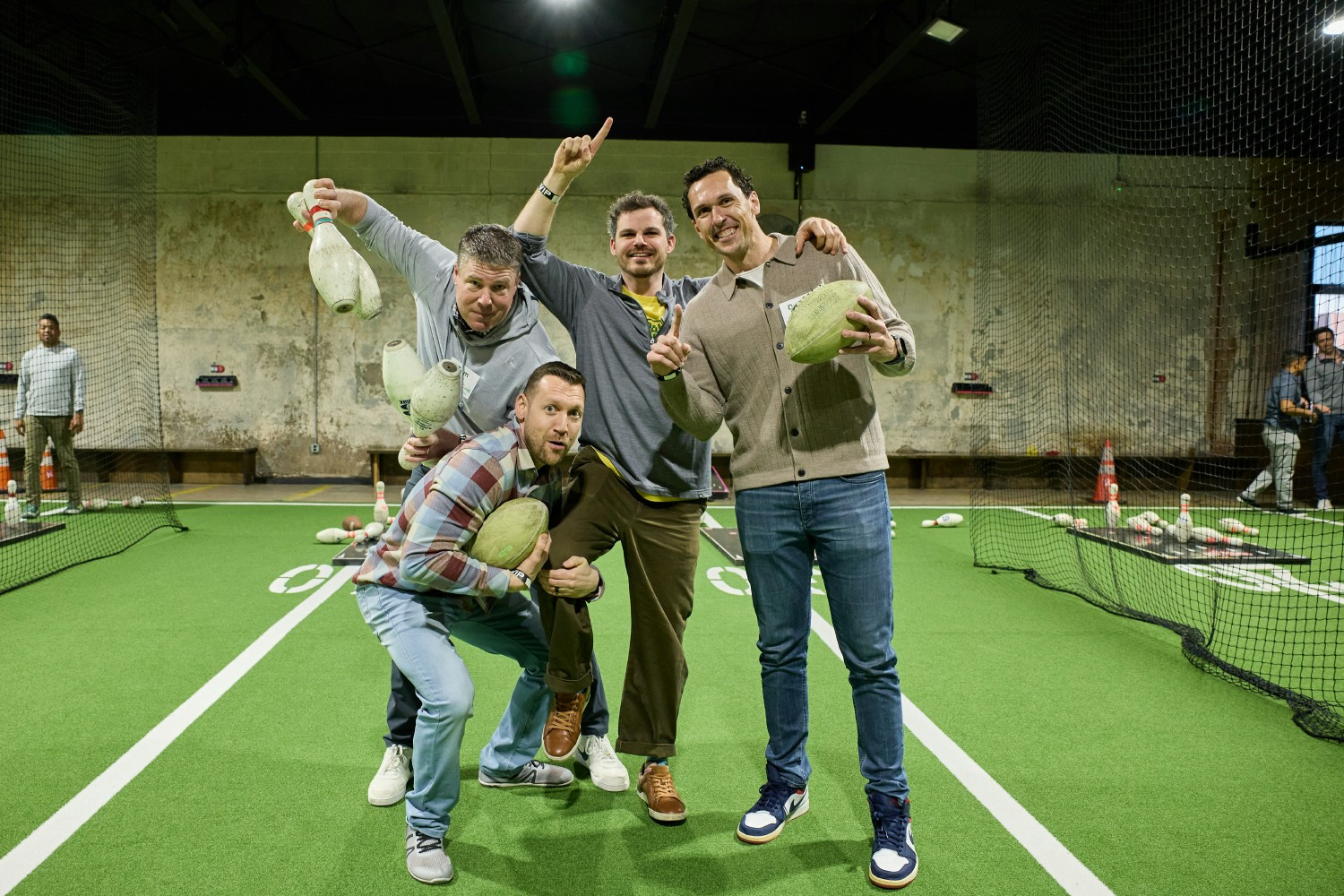 Bringing our competitive spirit to the lanes—because teamwork, energy, and a little fun are all part of life at Mobia.