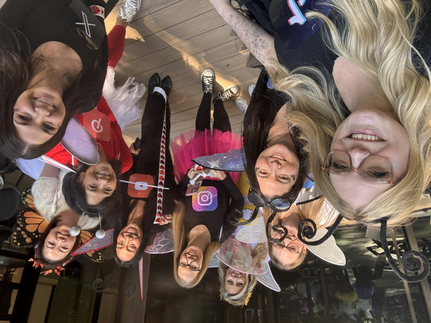 All a flutter for the winning team - The Social Butterflies (aka The Marketing Team)!