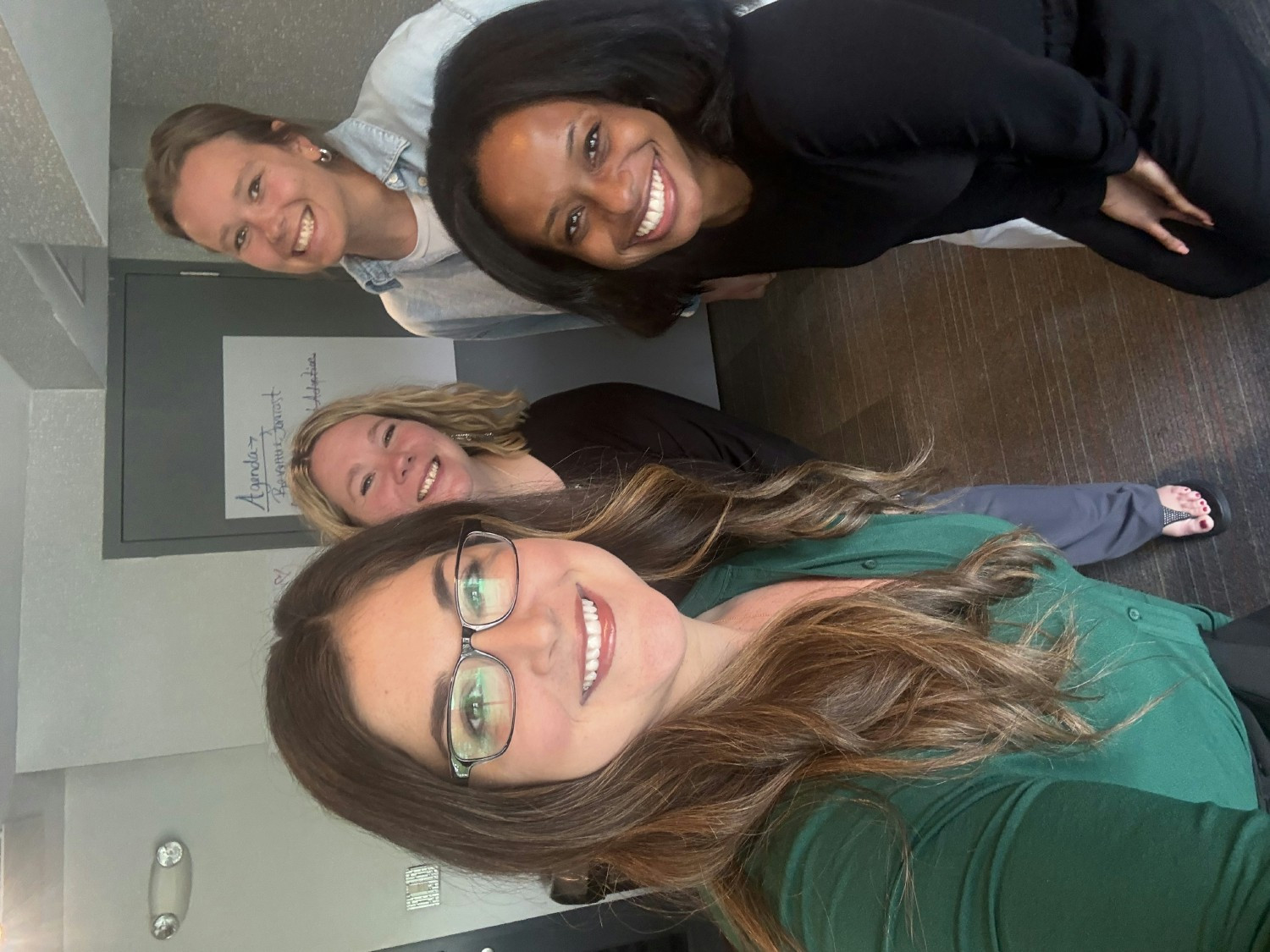 Selfie smiles, connection, and teamwork - moments like these help make Recuro Health a great place to work.