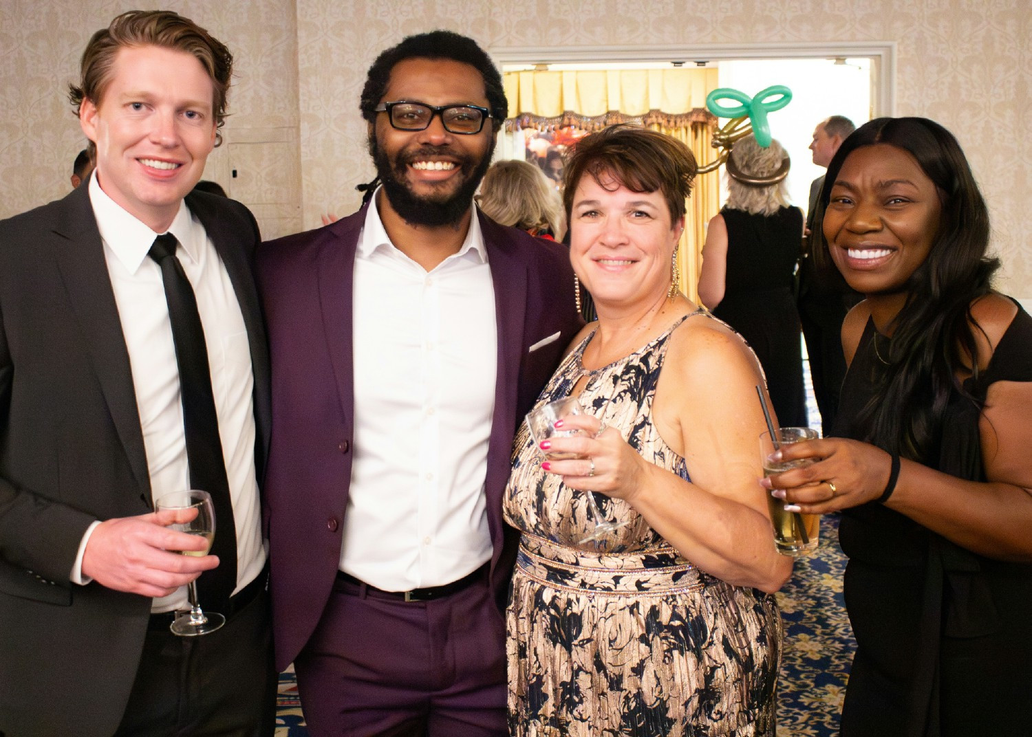 Employees at the Gravis Law annual retreat Awards Ceremony