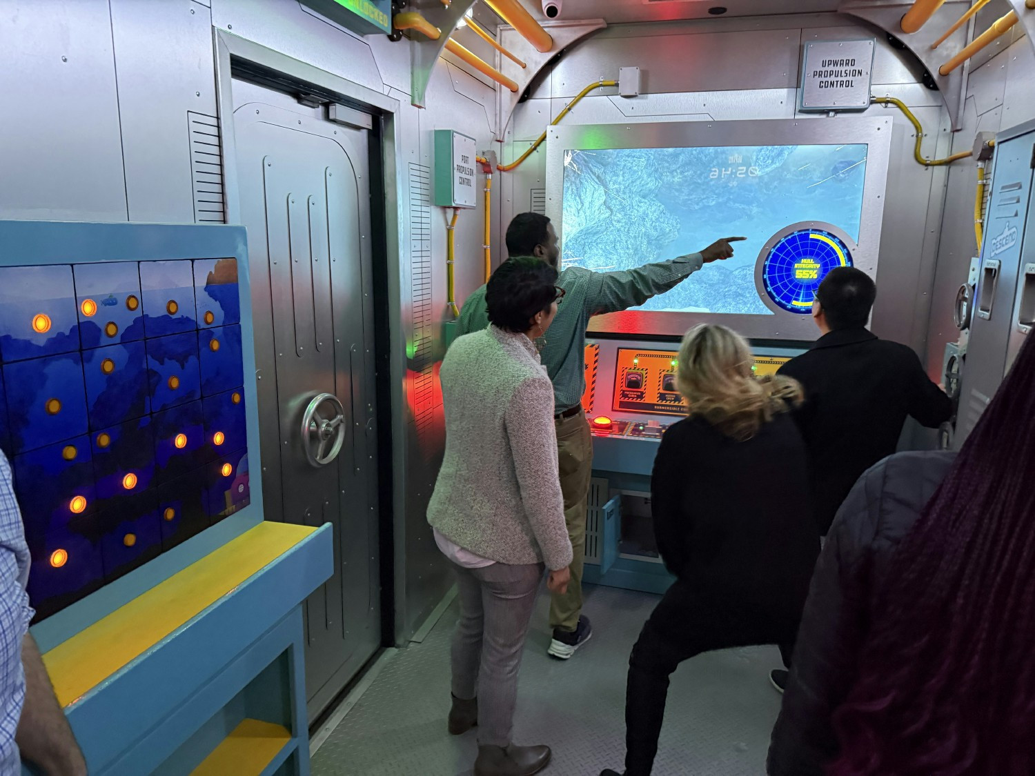 VantageScorers connecting and collaborating at a team escape room outing