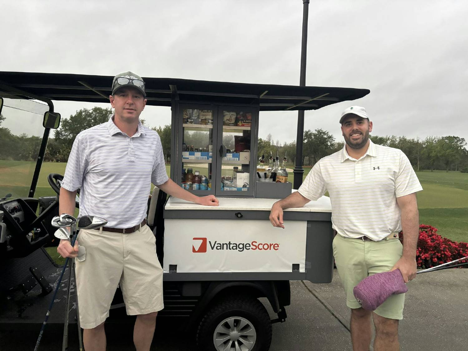 VantageScorers enjoying a round of golf at CBA Live 2025