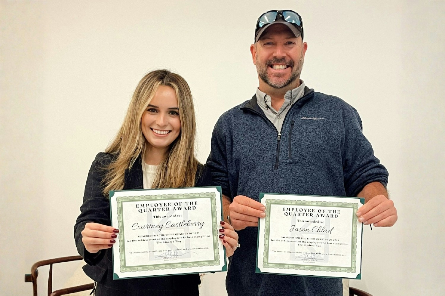 Celebrating the people who make our success possible by recognizing outstanding employees.