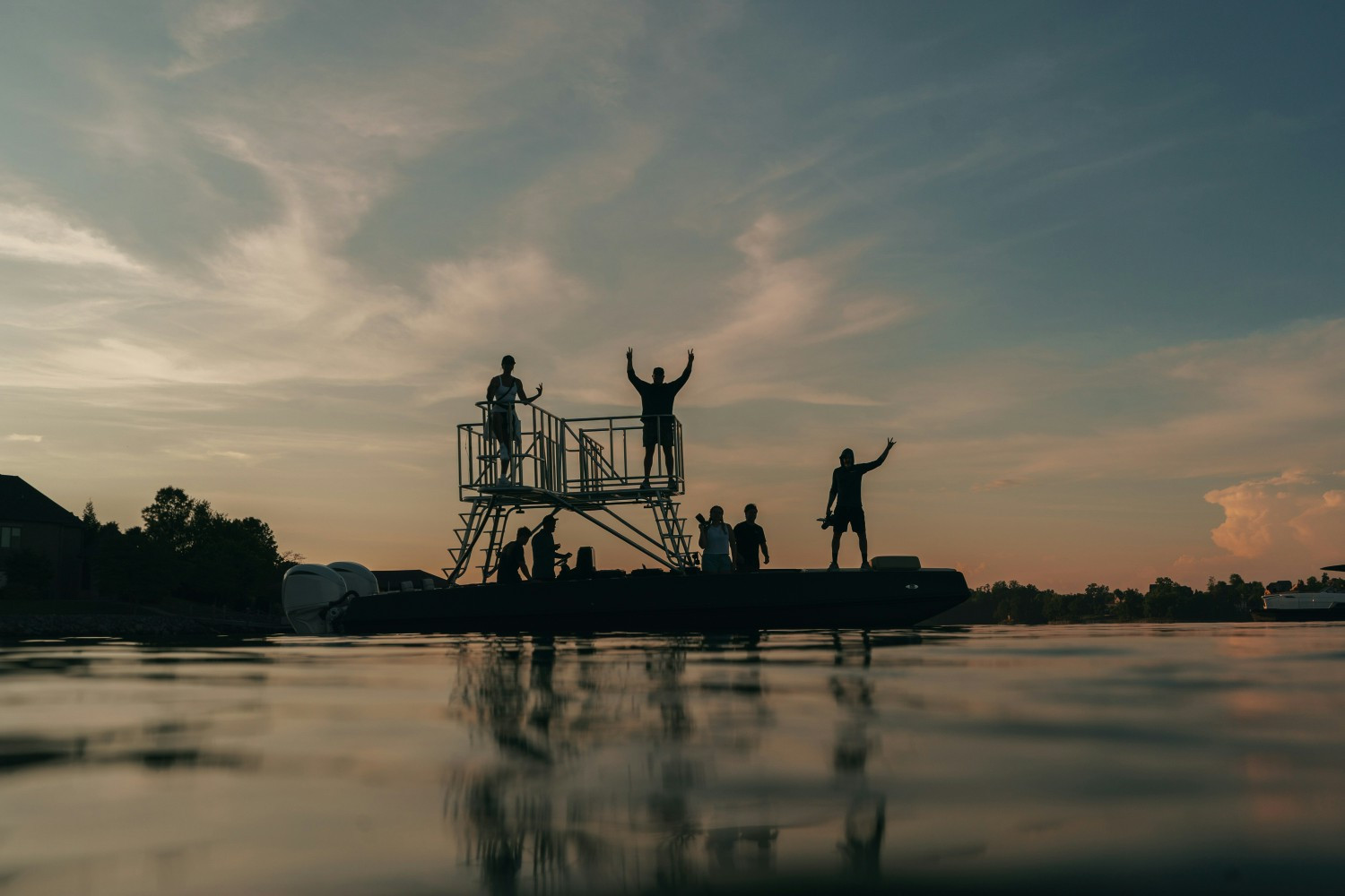 When great light appears, you'd better be ready. That's why we built Shutter Speed, our own custom photo boat.