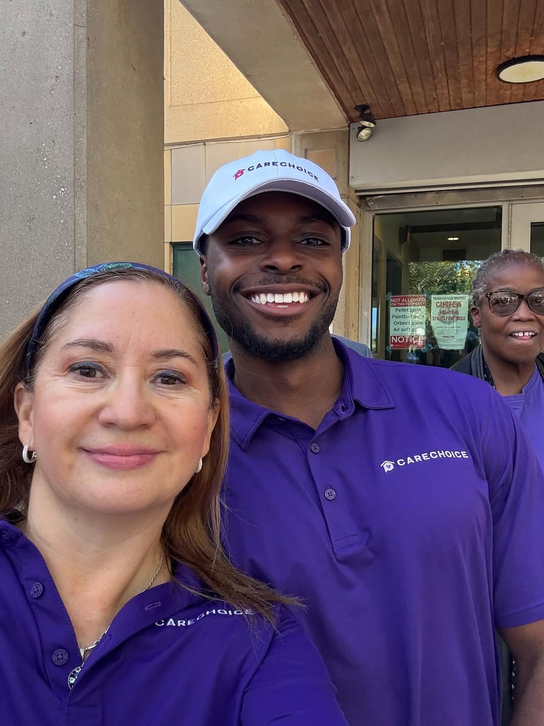 Our marketing team members out in the field as we sponsored Philadelphia Corporation for Aging's annual Senior Strut!