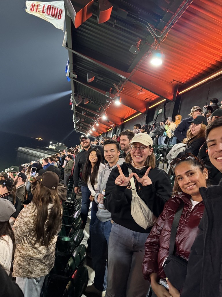 Amplytico Team at the Giant's Baseball Game