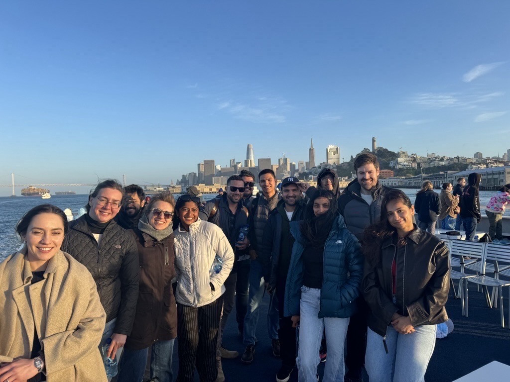 Amplytico team visiting Alcatraz