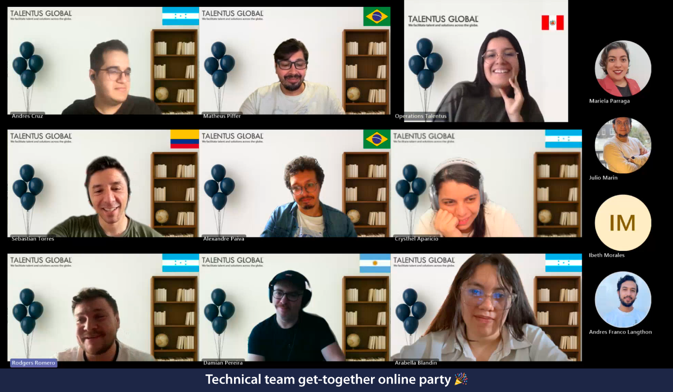 Project completion celebration with raffles, gifts and others