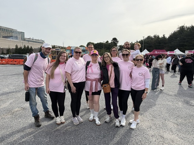 Supporting a meaningful cause at the Susan G. Komen MORE THAN PINK Walk.