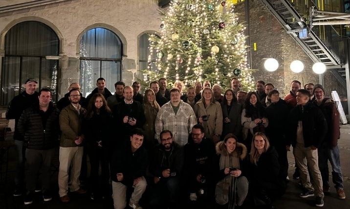 Our colleagues in Germany gathered to welcome the holiday season!