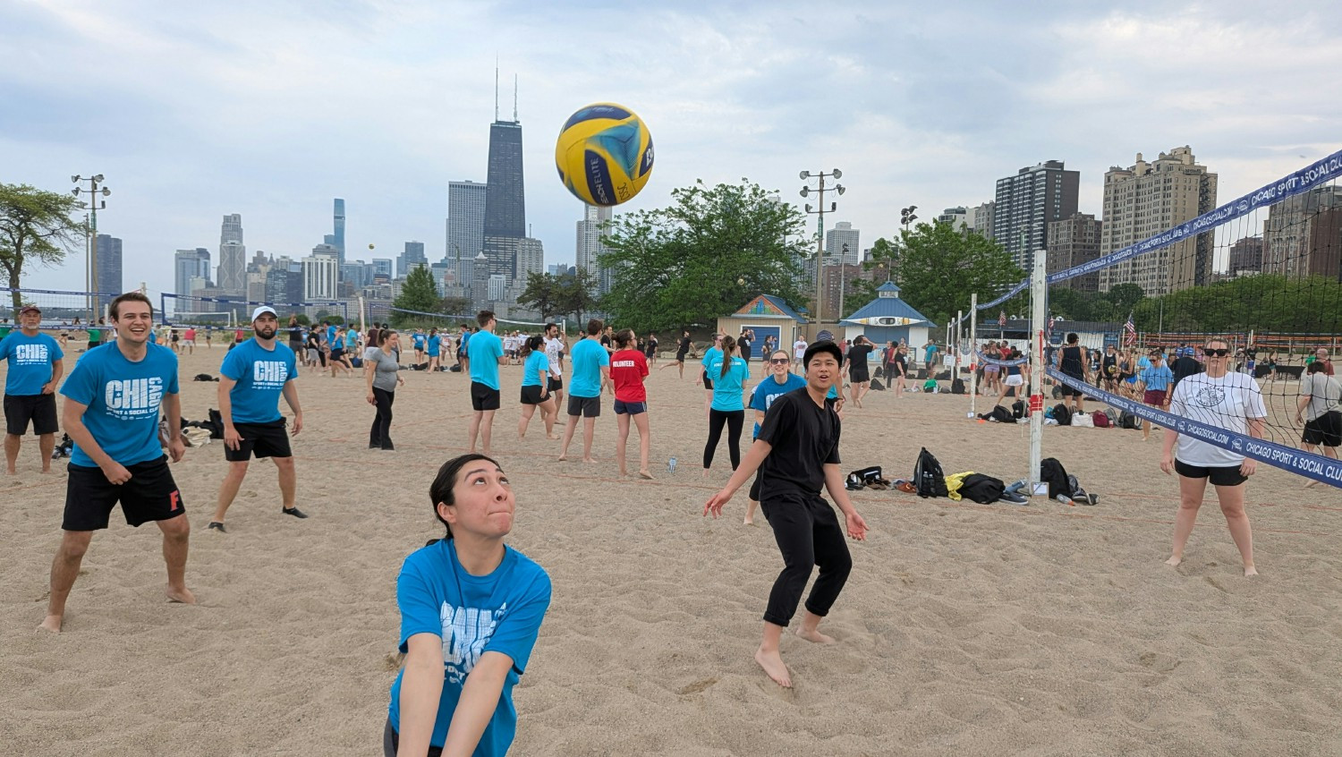 Beach day - volleyball