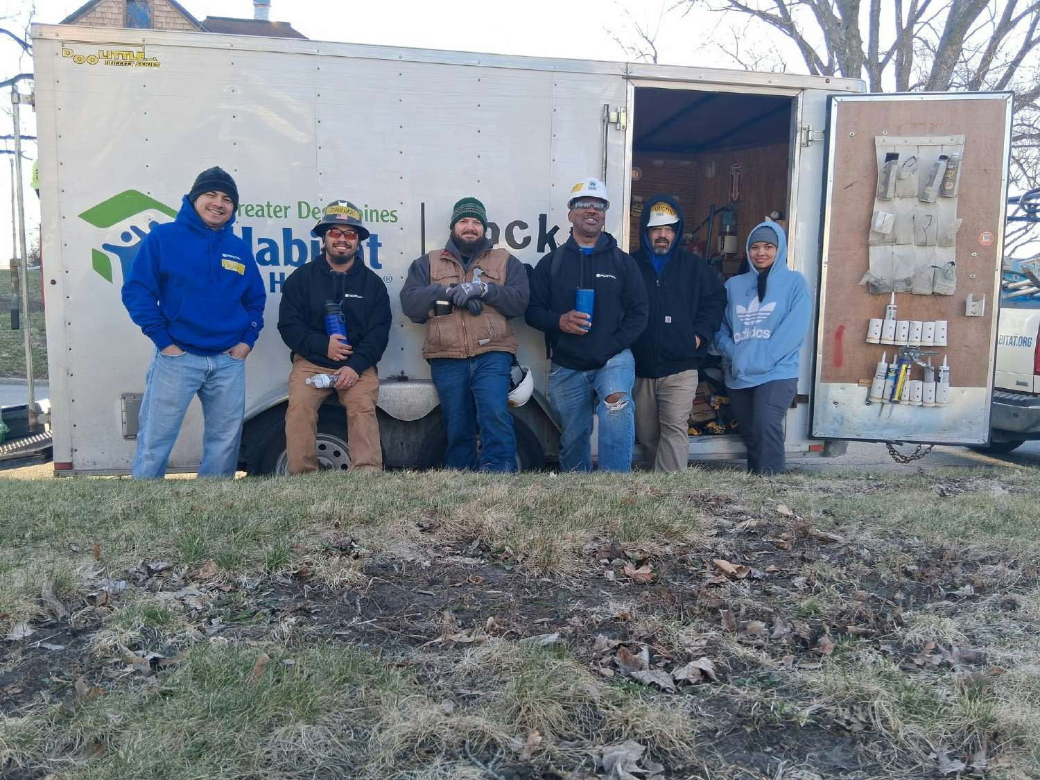 Percival Volunteer Day with Habitat for Humanity