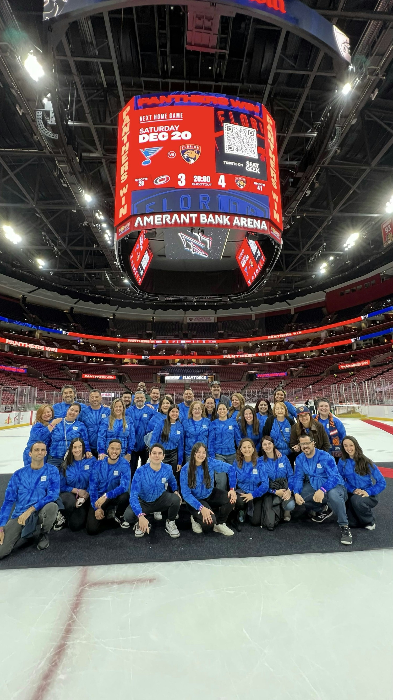 2025 Annual Holiday Party: Our team celebrated the holidays together while cheering on the Florida Panthers.