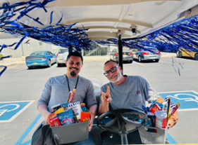 AMC celebrates onsite teams with appreciation events, team-building, games, prizes, and valued vendor partners all year!