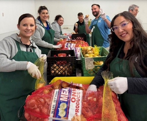 AMC's New Mexico team came together to support Roadrunner Food Bank, making a difference one bag at a time.