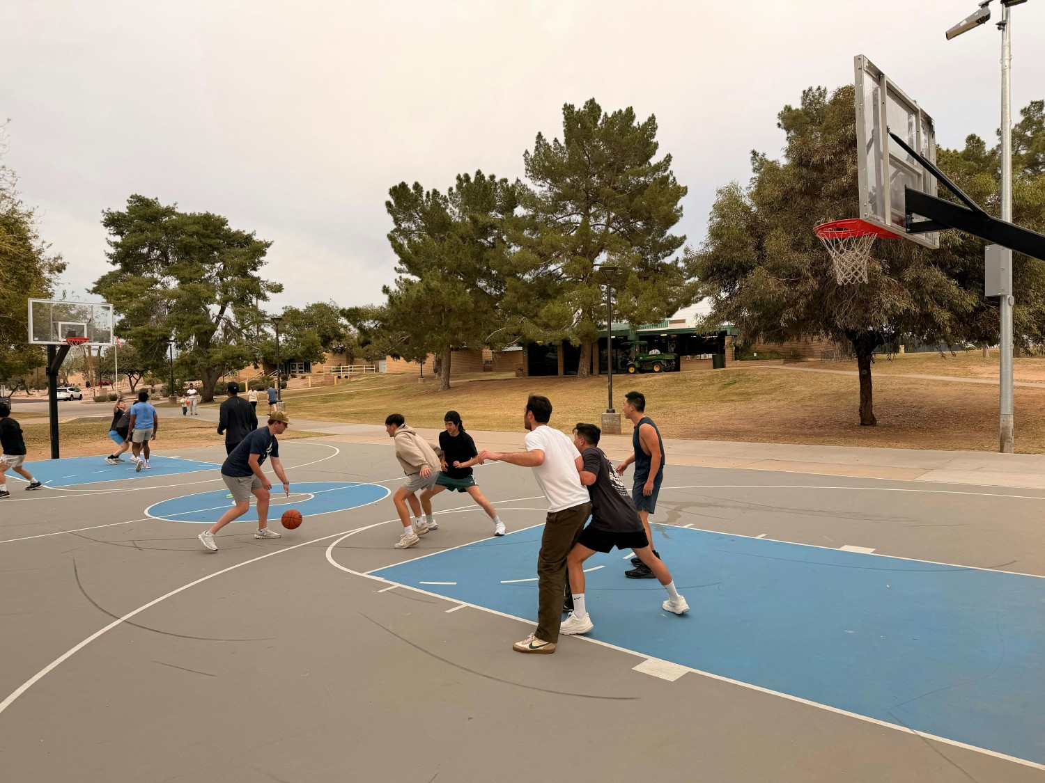 Pickup Basketball Game