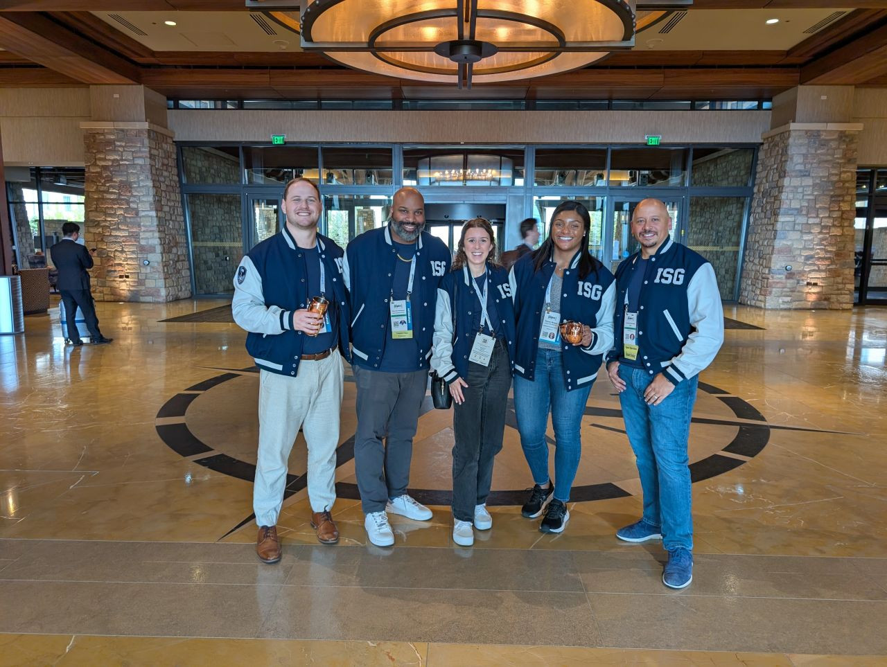 ISG leadership and team members at GEOINT 2026, representing our company with pride, connection, and purpose.