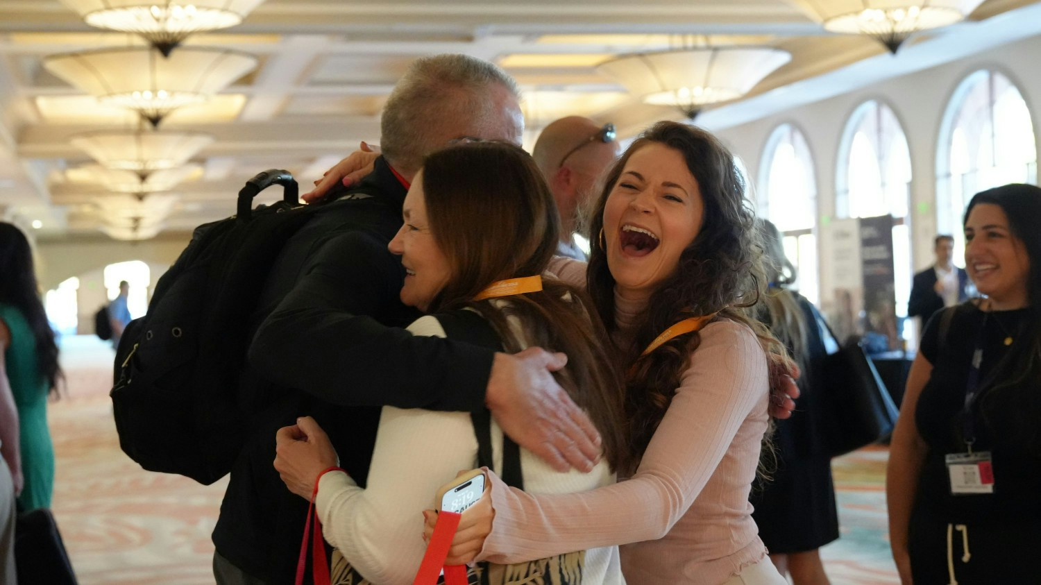 Value: Value relationships by expressing gratitude. At every event, everyone lights up seeing one another again.